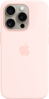 Imagen de Silicona Magsafe iPhone 15 PRO Light Pink
