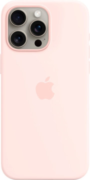 Imagen de Silicona Magsafe iPhone 15 Pro MAX Light Pink