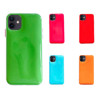Imagen de PROTECTOR IPHONE 12 JELLY CELESTE - meli