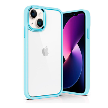 Imagen de Protector  iPhone 14 Borde Sky Blue