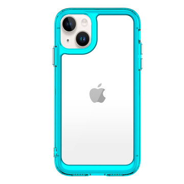 Imagen de Protector  iPhone 15 Pro Max Borde Blue Light