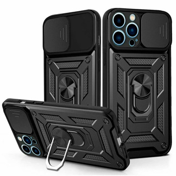 Imagen de PROTECTOR IPHONE 16 PRO MAX CAMRING BLACK