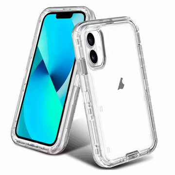 Imagen de PROTECTOR IPHONE 16 ROBOT 360 CLEAR