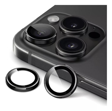 Imagen de Protector Camara iPhone 16 Pro Black