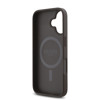 Imagen de GUESS IPHONE 16 MAGSAFE LEATHER CASE WITH SMALL CLASSIC METAL LOGOS BROWN 9660