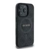 Imagen de GUESS IPHONE 16 PRO MAGSAFE PU LEATHER CASE COLORED RING AND CLASSIC LOGO BLACK 7224