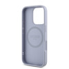 Imagen de GUESS IPHONE 16 PRO MAGSAFE GRAINED CASE WITH FLOWER CHARM WRIST STRAP AND METAL CLASSIC LOGO PURPLE 3889