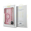 Imagen de GUESS IPHONE 16 PRO MAX MAGSAGE CASE GLITTER WITH BEADS STRAP PINK 8289