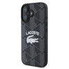 Imagen de FUNDA LACOSTE IPHONE 16 MAGSAFE MONOGRAM VINTAGE LOGO NEGRO 0408