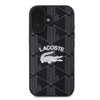 Imagen de FUNDA LACOSTE IPHONE 16 MAGSAFE MONOGRAM VINTAGE LOGO NEGRO 0408