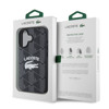 Imagen de FUNDA LACOSTE IPHONE 16 MAGSAFE MONOGRAM VINTAGE LOGO NEGRO 0408