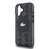 Imagen de FUNDA LACOSTE IPHONE 16 PLUS MAGSAFE MONOGRAM LOGO NEGRO 1139