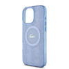 Imagen de FUNDA LACOSTE IPHONE 16 PRO MAGSAFE MONOGRAM LIGTH BLUE 1382