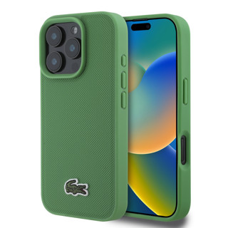 Imagen de FUNDA LACOSTE IPHONE 16 PRO MAGSAFE PETIT ESTRAGON GREEN 1766
