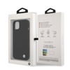 Imagen de BMW IPHONE 13 SILICONA METAL LOGO NEGRO 2747