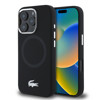 Imagen de FUNDA LACOSTE IPHONE 16 PRO MAX MAGSAFE SILVER CROC BLACK 7194