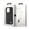 Imagen de BMW IPHONE 15 PRO MAX CUERO SINTETICO METAL LOGO 2810