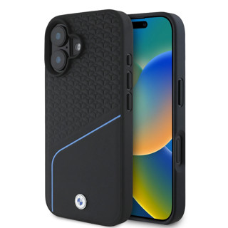 Imagen de FUNDA BMW IPHONE 16 MAGSAFE LEATHER LINE 3288
