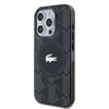 Imagen de FUNDA LACOSTE IPHONE 15 PRO MAGSAFE NEGRO LOGO PLATEADO 0611