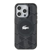 Imagen de FUNDA LACOSTE IPHONE 15 PRO MAGSAFE NEGRO LOGO PLATEADO 0611