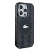 Imagen de FUNDA LACOSTE IPHONE 15 PRO MAGSAFE NEGRO LOGO PLATEADO 0611