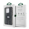 Imagen de FUNDA LACOSTE IPHONE 15 PRO MAGSAFE NEGRO LOGO PLATEADO 0611