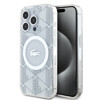 Imagen de LACOSTE IPHONE 15 PRO MAGSAFE BLANCO LOGO PLATEADO 0970