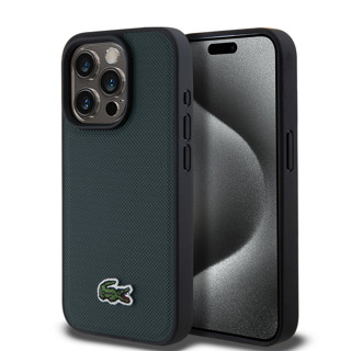 Imagen de FUNDA LACOSTE IPHONE 15 PRO MAGSAFE PETIT VERDE OSCURO 3315