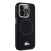 Imagen de FUNDA LACOSTE IPHONE 15 PRO MAX MAGSAFE NEGRO Y PLATEADO 0147