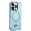 Imagen de FUNDA LACOSTE IPHONE 15 PRO MAX MAGSAFE CELESTE TRANSLUCIDO 4143