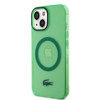 Imagen de LACOSTE IPHONE 15 PLUS TRANSPARENT CASE MAGSAFE GREEN 4204