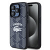 Imagen de LACOSTE IPHONE 15 PRO MAGSAFE MONOGRAM VINTAGE LOGO NAVY 8410
