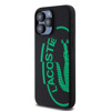 Imagen de LACOSTE IPHONE 15 PRO MAX MICROFIBER OVAL LOGO BLACK 7785