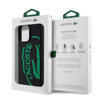 Imagen de FUNDA LACOSTE IPHONE 15 PRO MAX MICROFIBER OVAL LOGO BLACK 7785