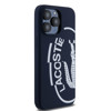 Imagen de FUNDA LACOSTE IPHONE 15 PRO MAX MICROFIBER OVAL LOGO BLUE 7907