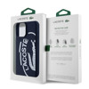 Imagen de LACOSTE IPHONE 15 PRO MAX MICROFIBER OVAL LOGO BLUE 7907