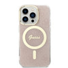 Imagen de FUNDA GUESS IPHONE 15 PRO MAGSAFE PINK RING GOLD 4680