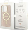Imagen de FUNDA GUESS IPHONE 15 PRO MAGSAFE PINK RING GOLD 4680