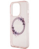 Imagen de FUNDA GUESS IPHONE 15 PRO MAGSAFE FLOWERS PINK 1447