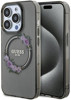 Imagen de FUNDA GUESS IPHONE 15 PRO MAGSAFE FLOWERS BLACK 1300