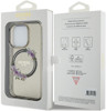Imagen de FUNDA GUESS IPHONE 15 PRO MAGSAFE FLOWERS BLACK 1300