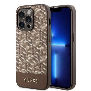 Imagen de GUESS IPHONE 15 PRO MAGSAFE CUBE BROWN 4765
