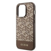 Imagen de FUNDA GUESS IPHONE 15 PRO MAGSAFE CUBE BROWN 4765