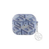 Imagen de GUESS AIRPODS 3 CASE LOGO CUBE BLUE 9940