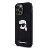 Imagen de FUNDA KARL LAGERFELD IPHONE 14 PRO MAX MAGSAFE SILICONE CASE HEAD BLACK 7118
