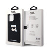 Imagen de FUNDA KARL LAGERFELD IPHONE 14 PRO MAX MAGSAFE SILICONE CASE HEAD BLACK 7118