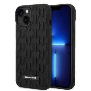 Imagen de KARL LAGERFELD IPHONE 15 RUBBER BLACK 5232