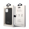 Imagen de KARL LAGERFELD IPHONE 15 RUBBER BLACK 5232