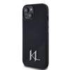 Imagen de KARL LAGERFELD IPHONE 15 MAGSAFE SILICONE CASE INITIAL LOGO BLACK 2922