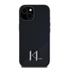 Imagen de KARL LAGERFELD IPHONE 15 MAGSAFE SILICONE CASE INITIAL LOGO BLACK 2922